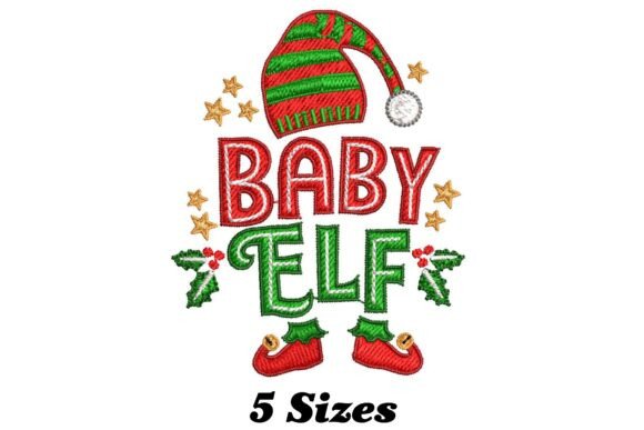 Baby Elf Christmas Embroidery Review