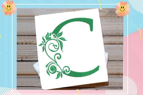 C Beautiful Monogram Letter Review