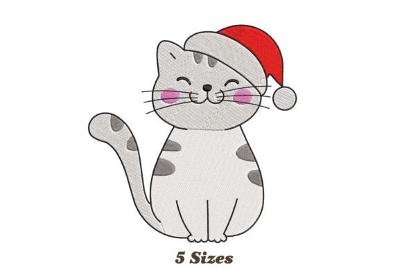 Cute Cat Christmas Embroidery Review