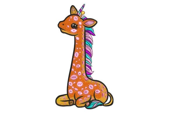 Giraffe Unicorn Embroidery Design Review