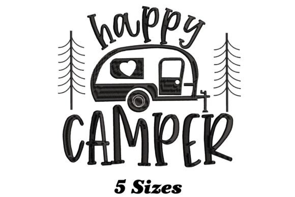 Happy Camper Embroidery Review for Seasonal Projects