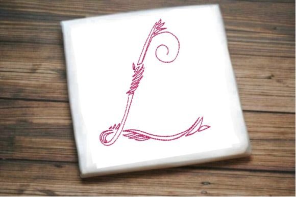 L One Line Beautiful Letter Review