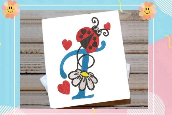 Ladybug T Letter Monogram Review