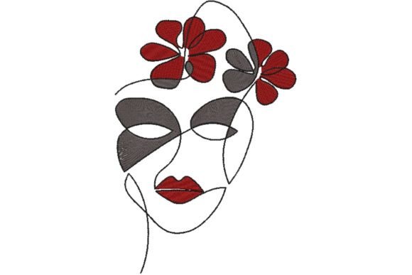 Minimalist Line Art Woman Face Review