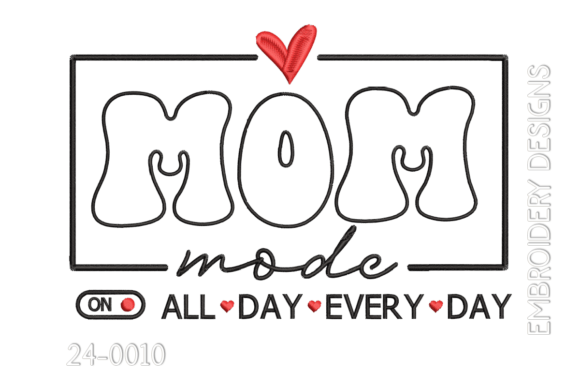 Mom Mode Embroidery for Seasonal Creations