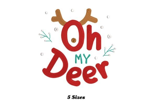Oh My Deer Christmas Embroidery Review