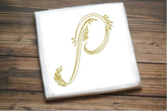 P One Line Beautiful Letter Review