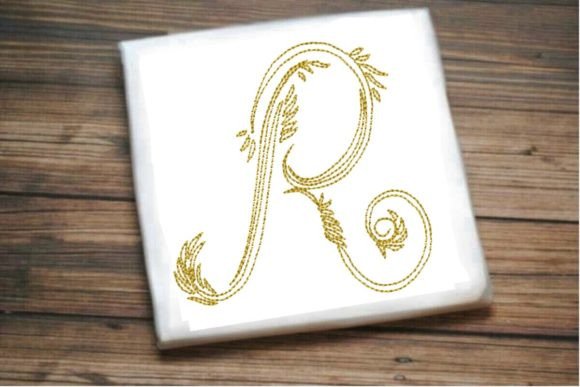 R One Line Beautiful Letter Review