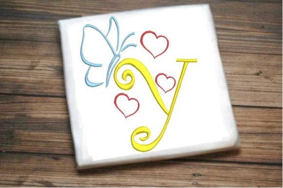 Y Letter Love Butterfly Monogram Review